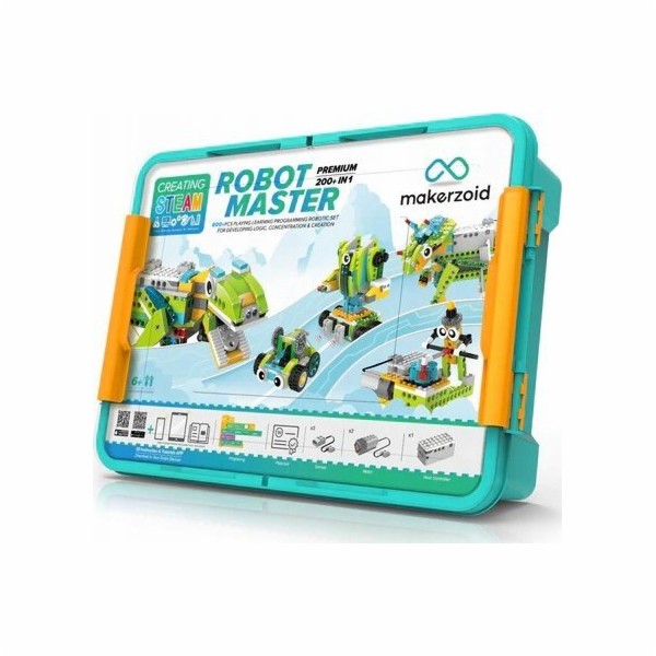 Makerzoid Makerzoid Robot Master Premium - sada více než ...