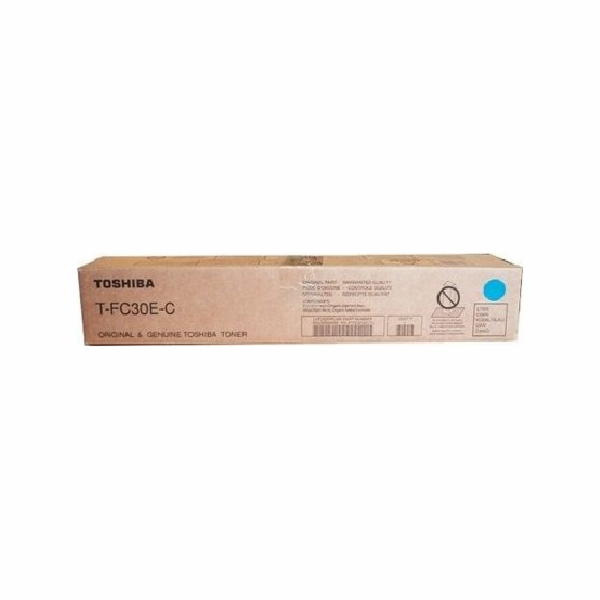 Toshiba Originální azurový toner T-30E (T-FC30EC)