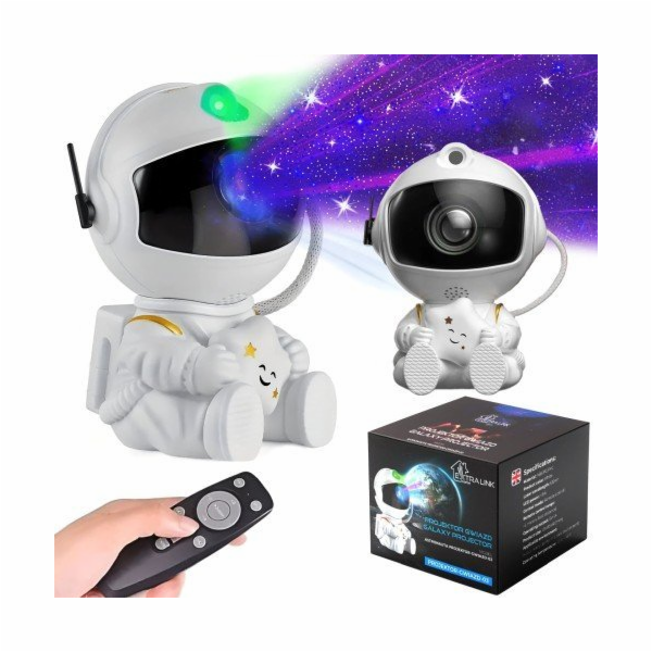 ExtraLink EXTRALINK HOME MINI ASTRONAUT HVĚZDNÝ PROJEKTOR 03