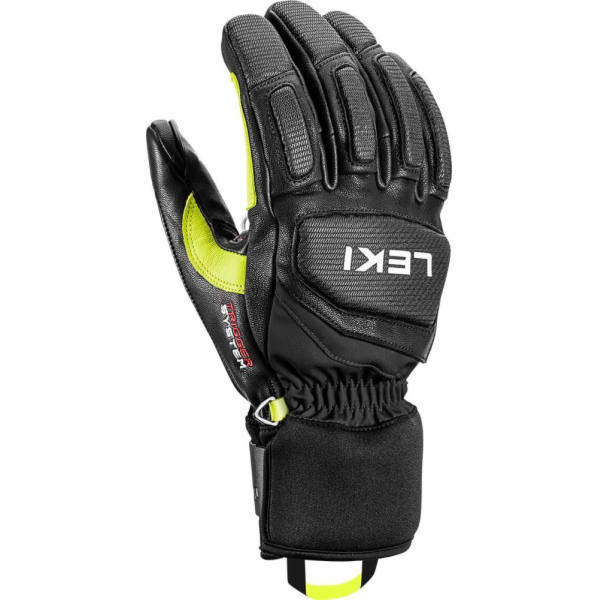 Leki LEKI GLOVES Griffin Pro 3D black/lime 7.0