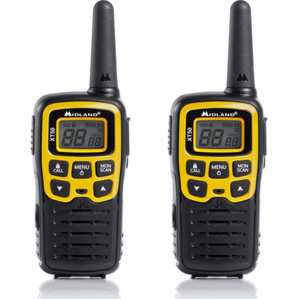 Alan Ruční vysílačky PMR MIDLAND XT50 do kufru