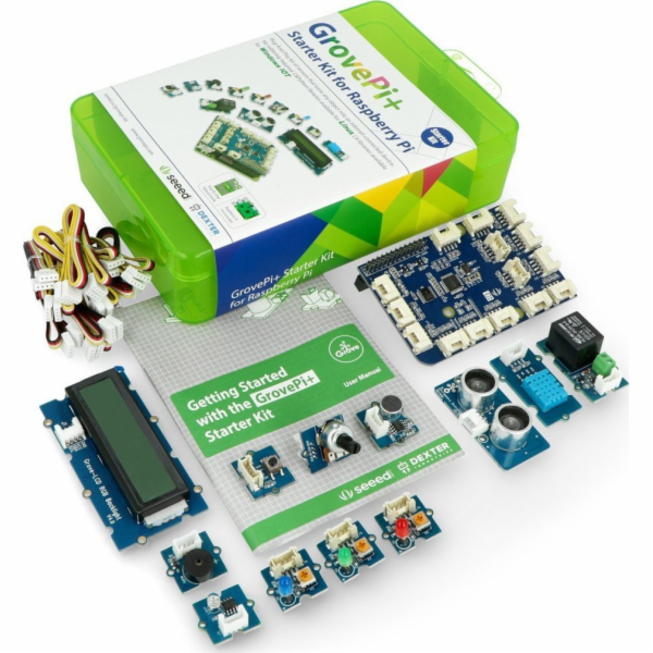 Seeedstudio Grove Pi+ Plus StarterKit pro Raspberry Pi 4B...