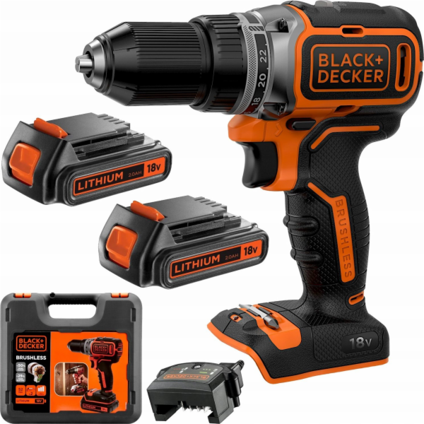 Black+Decker Akumulátorová vrtačka/šroubovák Black&Decker...