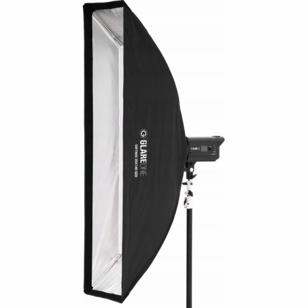 GlareOne GlareOne Softbox 35x140 PRO studiová lampa - sad...