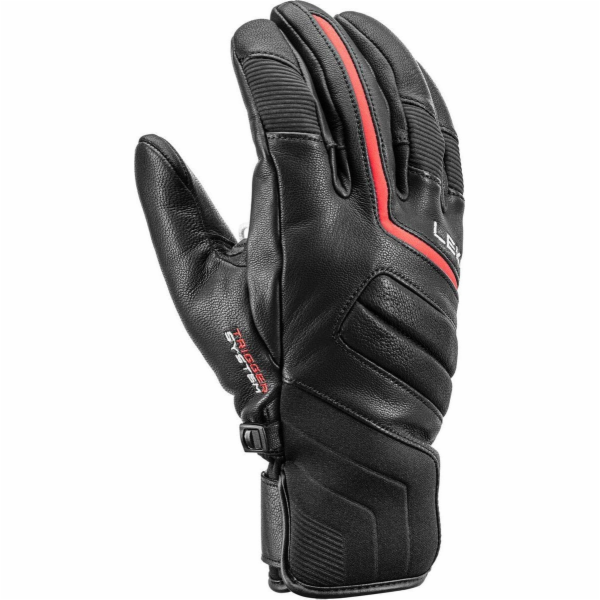 Leki LEKI GLOVES Phoenix 3D černá/červená 10.5