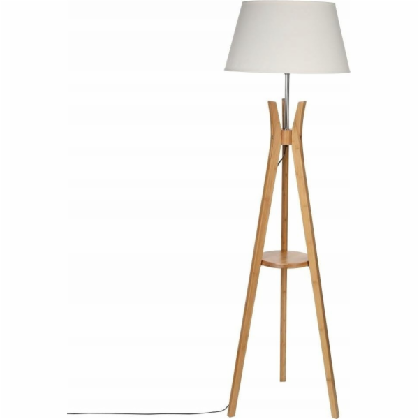 Atmosphera Stojací lampa bílá KALO, 156 cm