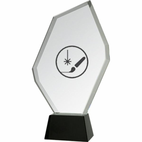 Victoria Sport Skleněná trofej s rytím a pouzdrem + výplň...