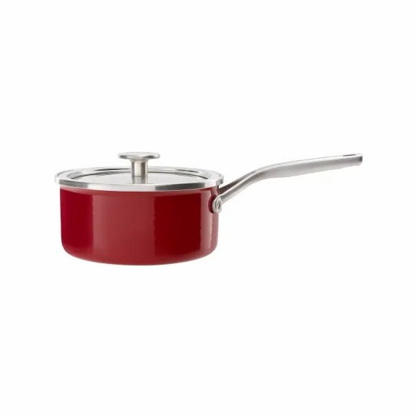 KitchenAid Smaltovaný kastrol 2,4L - červený / KitchenAid
