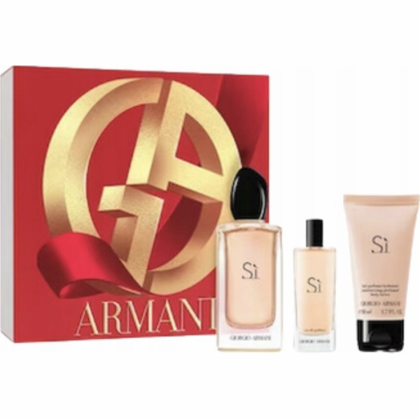 Alkotest SET GIORGIO ARMANI Si EDP sprej 100ml + EDP spre...