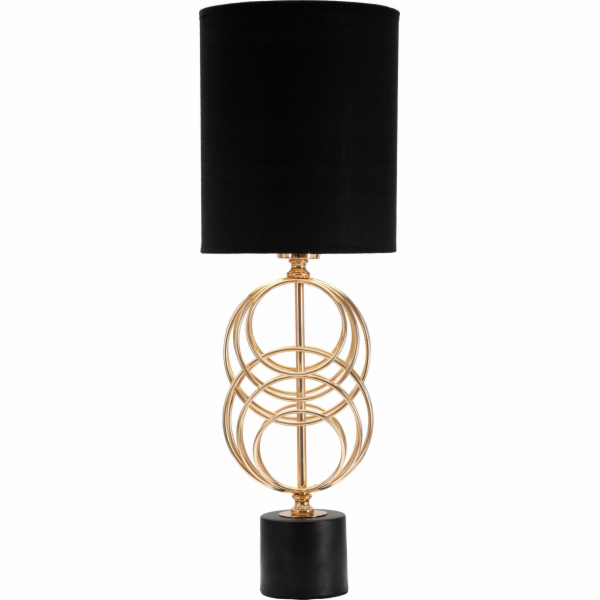 Ferretti Stolní lampa se zlatou dekorací CIRCLY
