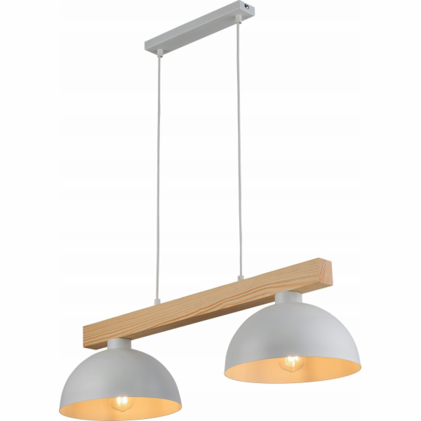 TKKRYWULT Tk Lighting Oslo 4713 závěsná lampa 2x15W E27 b...