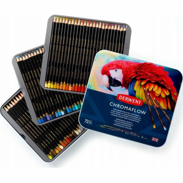 Derwent Derwent Chromaflow 72 kovové práškové tužky