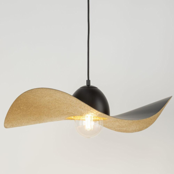 Sigma Závěsná lampa Kovová závěsná lampa KAPELLO černá zá...