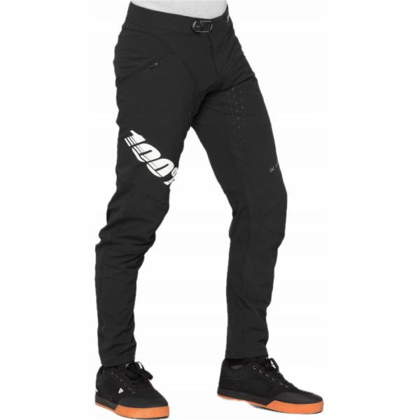 100% Pánské kalhoty 100% R-CORE X Kalhoty Černé vel. 32 (...