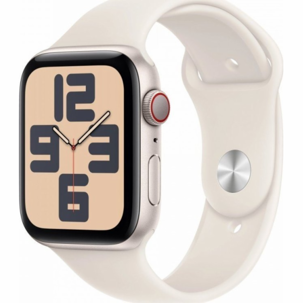 Apple Watch SE GPS + Cellular, 44mm hliníkové pouzdro Moo...