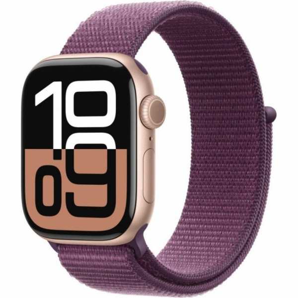 Apple Watch Series 10 GPS + Cellular, 42mm pouzdro z růžo...