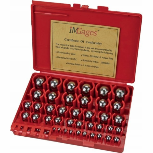 Gimex MĚŘICÍ KOULE FI 1-25MM / 50 KS