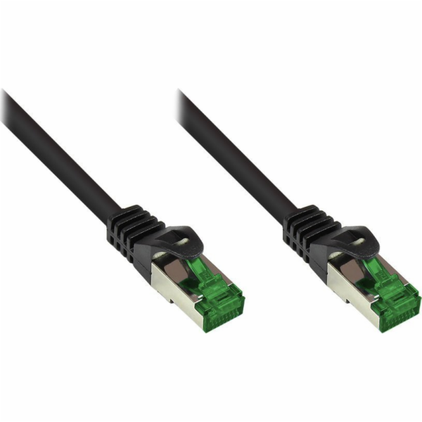 Alcasa Síťový kabel 8062-H1000S, černý, 100 m, Cat6a S/FT...