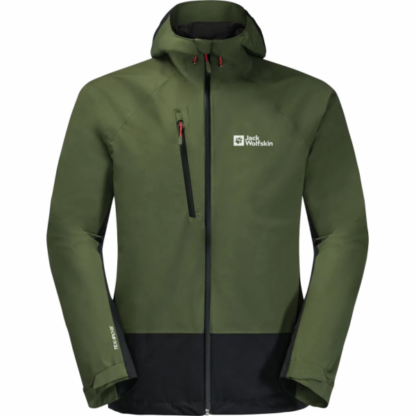 Jack Wolfskin Pánská bunda Eagle Peak 2L JKT zelená, veli...