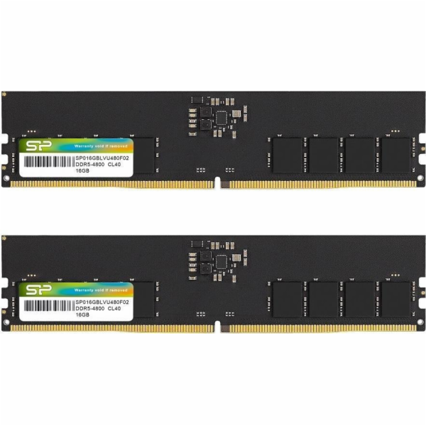 Silicon Power Paměť DDR5, 32GB, 4800MHz, CL40 (SP032GBLVU...