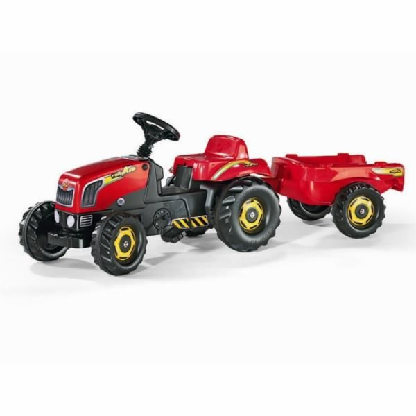 Rolly Toys Rolly Kid Tractor červený s přívěsem (5012121)