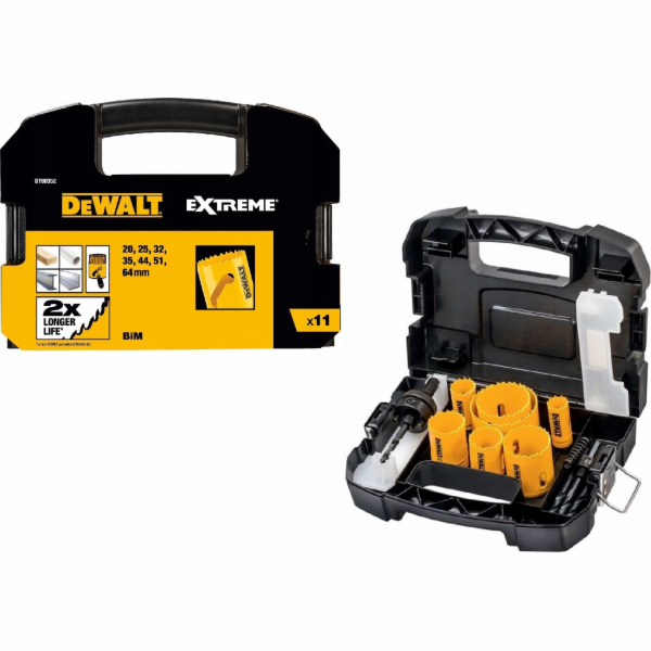 Dewalt SADA DĚROVÝCH PILOVEK DEWALT 11dílná. BIMETAL PRO ...