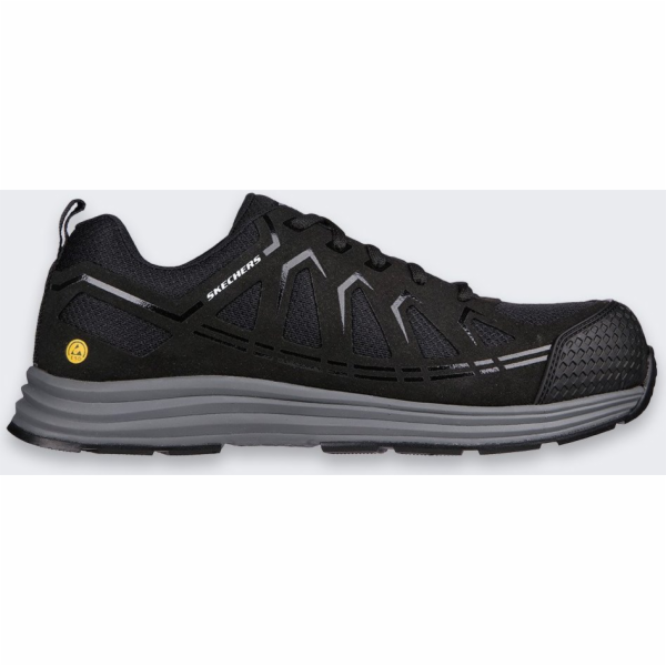 Skechers Boty Malad II S1P SRA ESD Černé