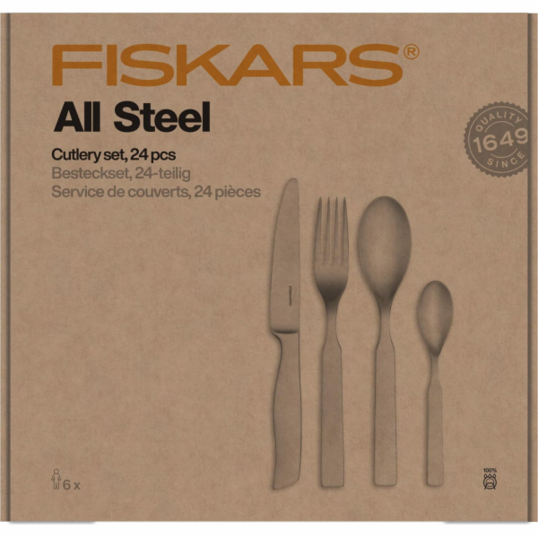 Fiskars All Steel nerezové nůžky na nářadí 24 otvorů.