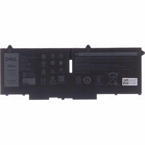 Dell Lithium-iontová baterie s kapacitou 58 Wh pro