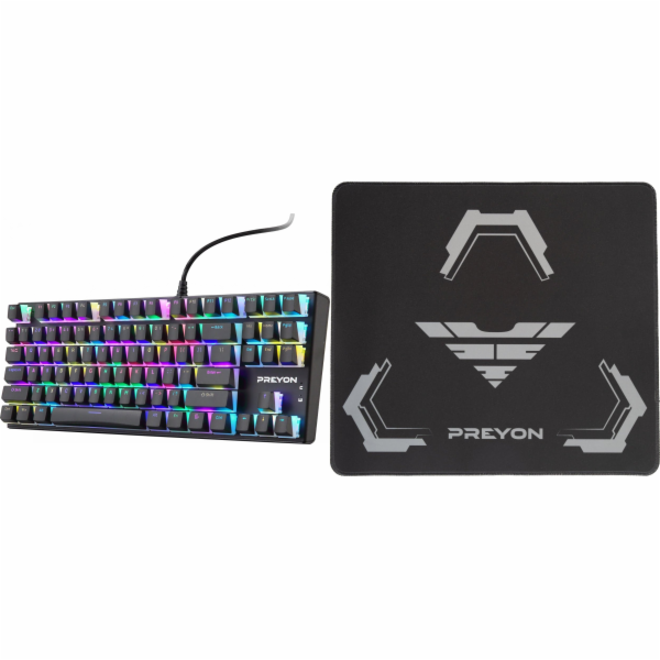 PREYON Klávesnice Preyon Blue Blitz Claw Keyboard (PBBC87...