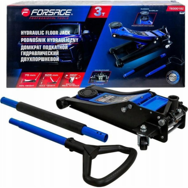 Forsage Hydraulický zvedák 3t (F-T830018ZHT)