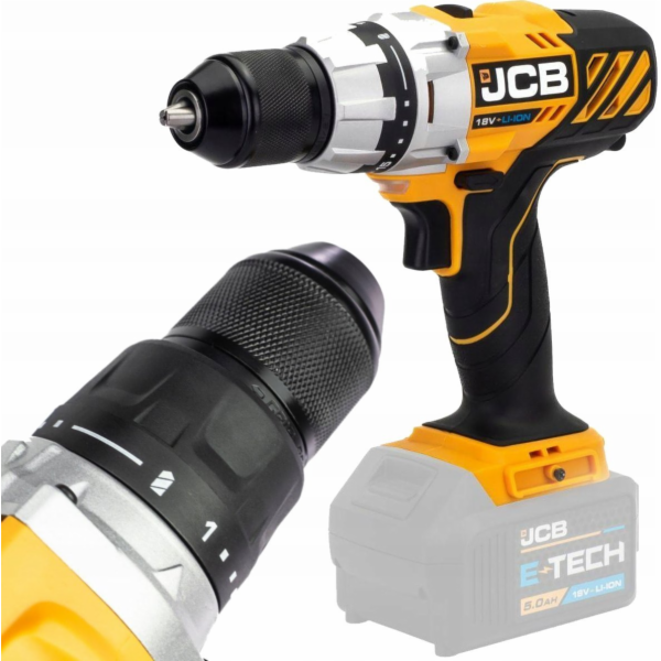 JCB Akumulátorový šroubovák 18V 65Nm (bez baterie)
