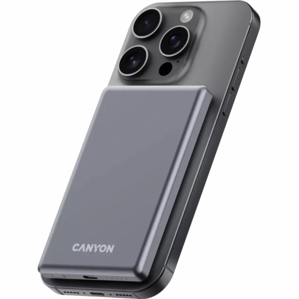 Canyon Powerbanka OnPower 505 slim MagSafe 5000 mAh PD20W...