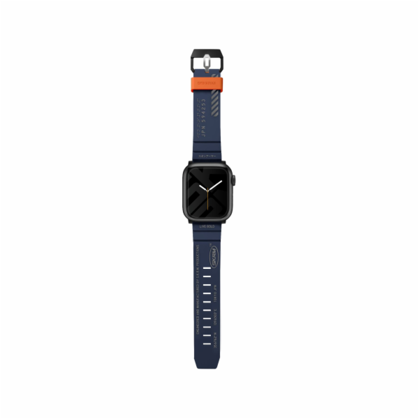 SKINARMA Shokku řemínek pro Apple Watch 45/44/42 mm, Blue