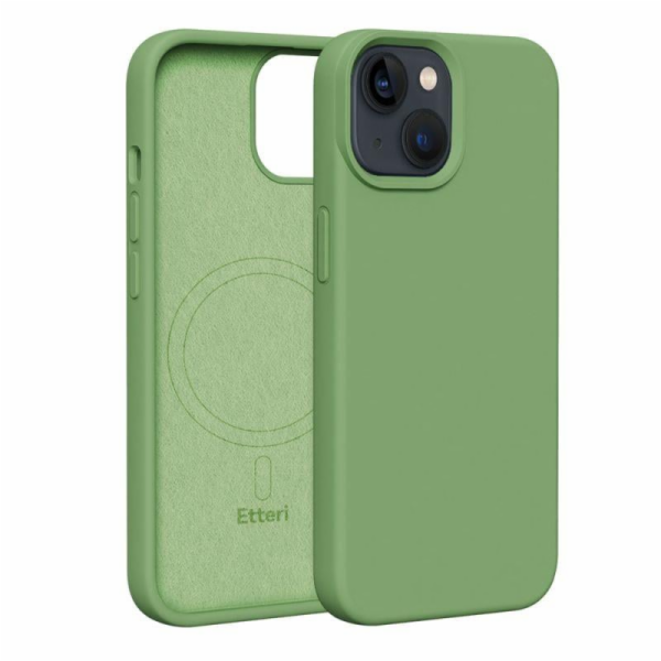 Silikonové TPU pouzdro Etteri Mag pro iPhone 14 světle ze...