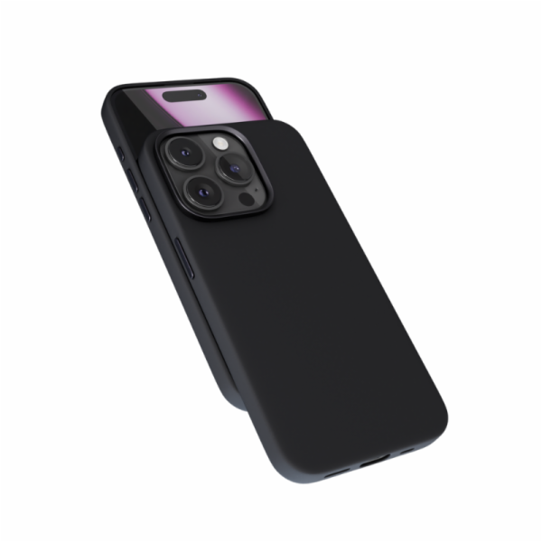 Epico Mag+ Silicone Pro kryt iP. 16 Pro Max - černý