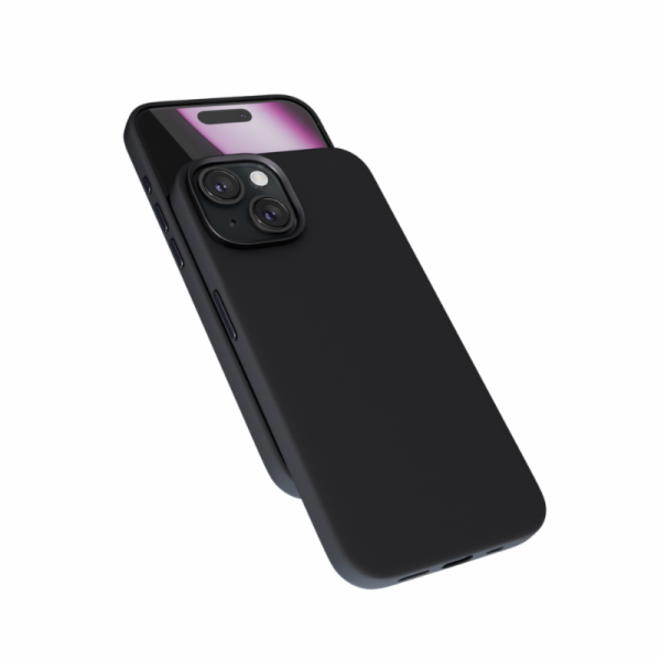 Epico Mag+ Silicone Pro kryt iPhone 16 Plus - černý