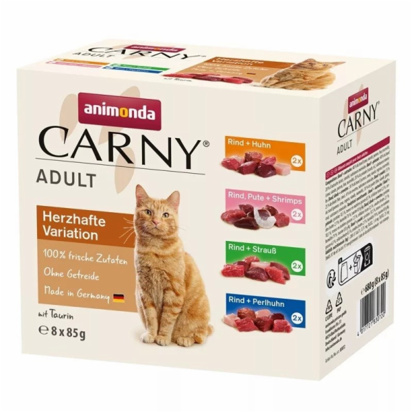 animonda Sáčky s příchutí Carny mix 8x85g