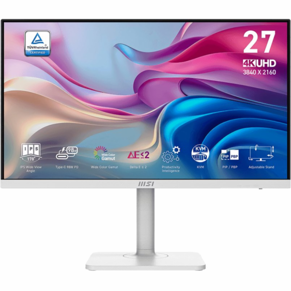 MSI Monitor 27 palců Modern MD272UPHW LED/UHD/Plochý/60Hz...