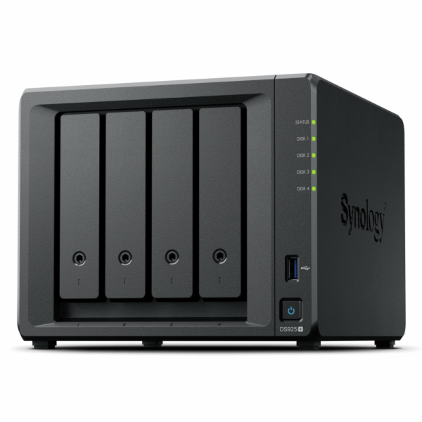 Synology NAS DS925+ 4x0HDD V1500B 4GB DDR4 ECC 2x2,5GbE R...