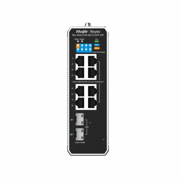 Ruijie Networks RG-NIS2100 Řízený L2 Gigabit Ethernet (10...