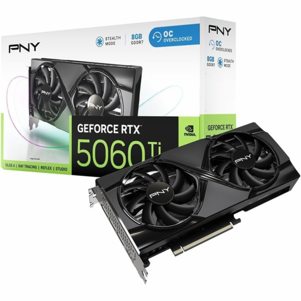 PNY Grafická karta GeForce RTX 5060 Ti OC 8GB VCG5060T8DF...