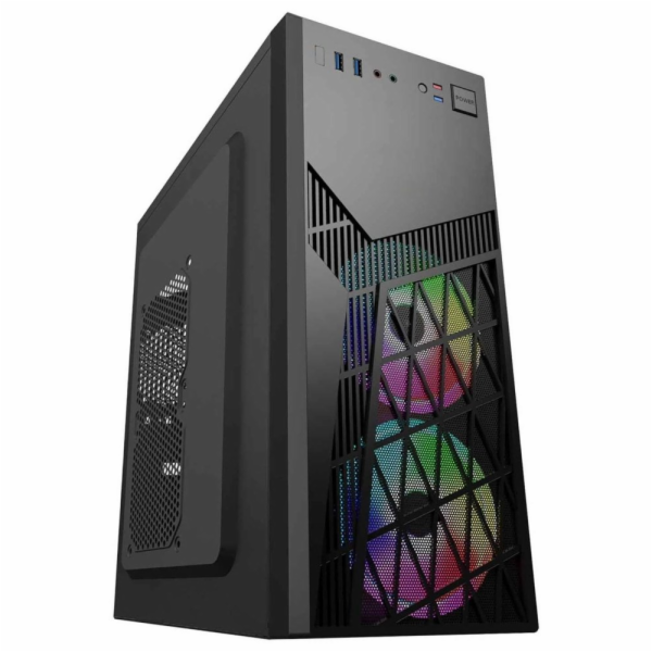 EUROCASE MidT ML N6-560B ARGB / bez zdroje / 2x USB 3.0 /...