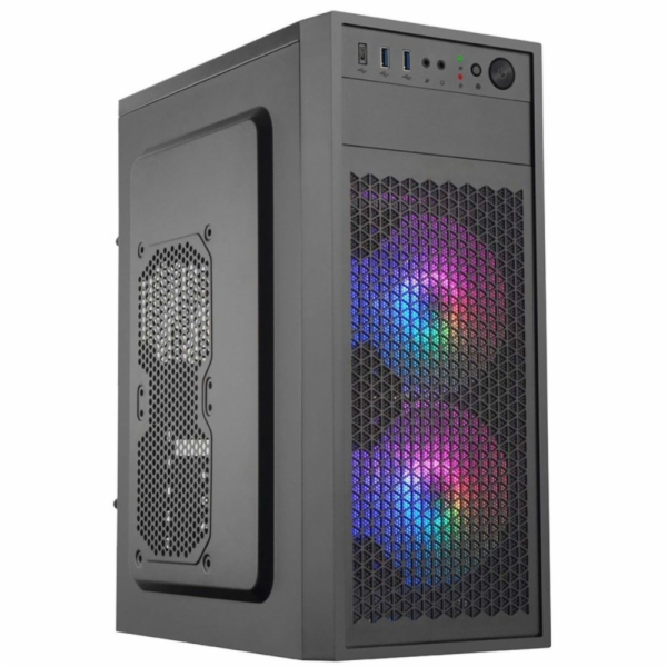 EUROCASE MidT ML N6-530B ARGB / bez zdroje / 2x USB 3.0  ...