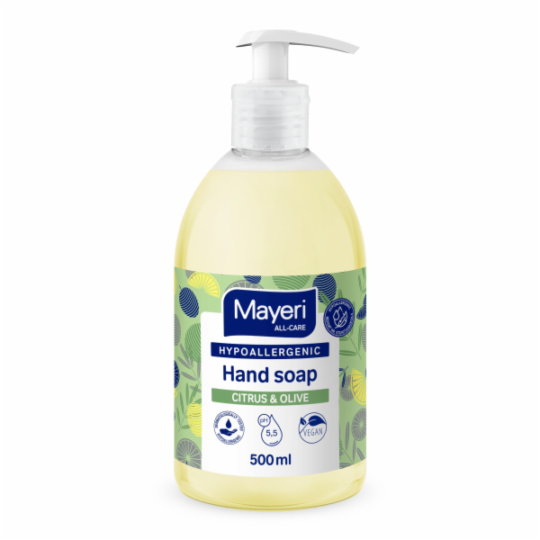 MAYERI Tekuté mýdlo Mayeri citrus/oliva, 500 ml