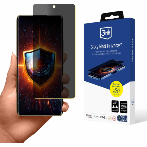 3mk ochranná folie Silky Matt Privacy pro Realme 12 Pro+