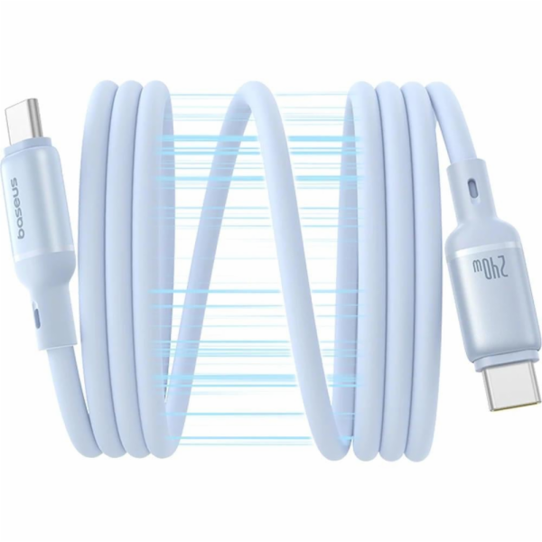 Kabel Baseus PicoGo magnetic USB-C/USB-C 1m 240W modrý
