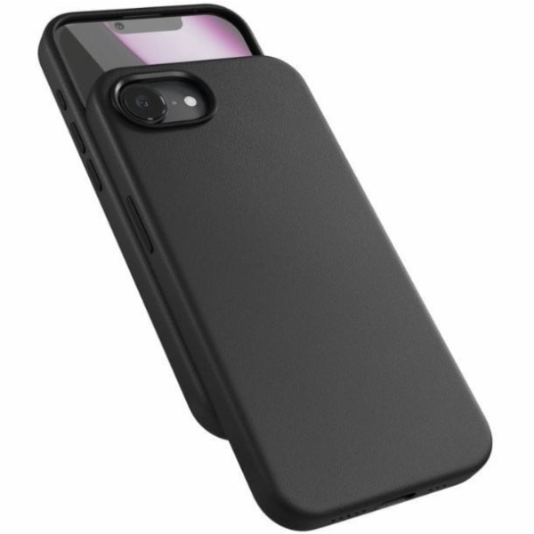 Epico Mag+ Leather Case iPhone 16e - černá