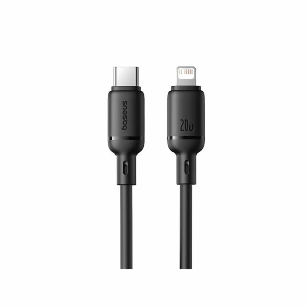 Rychlonabíjecí kabel Baseus Silky USB-C/Lightning 1m 20W ...