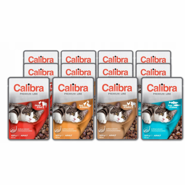 Calibra Cat Premium Adult multipack 12x100g